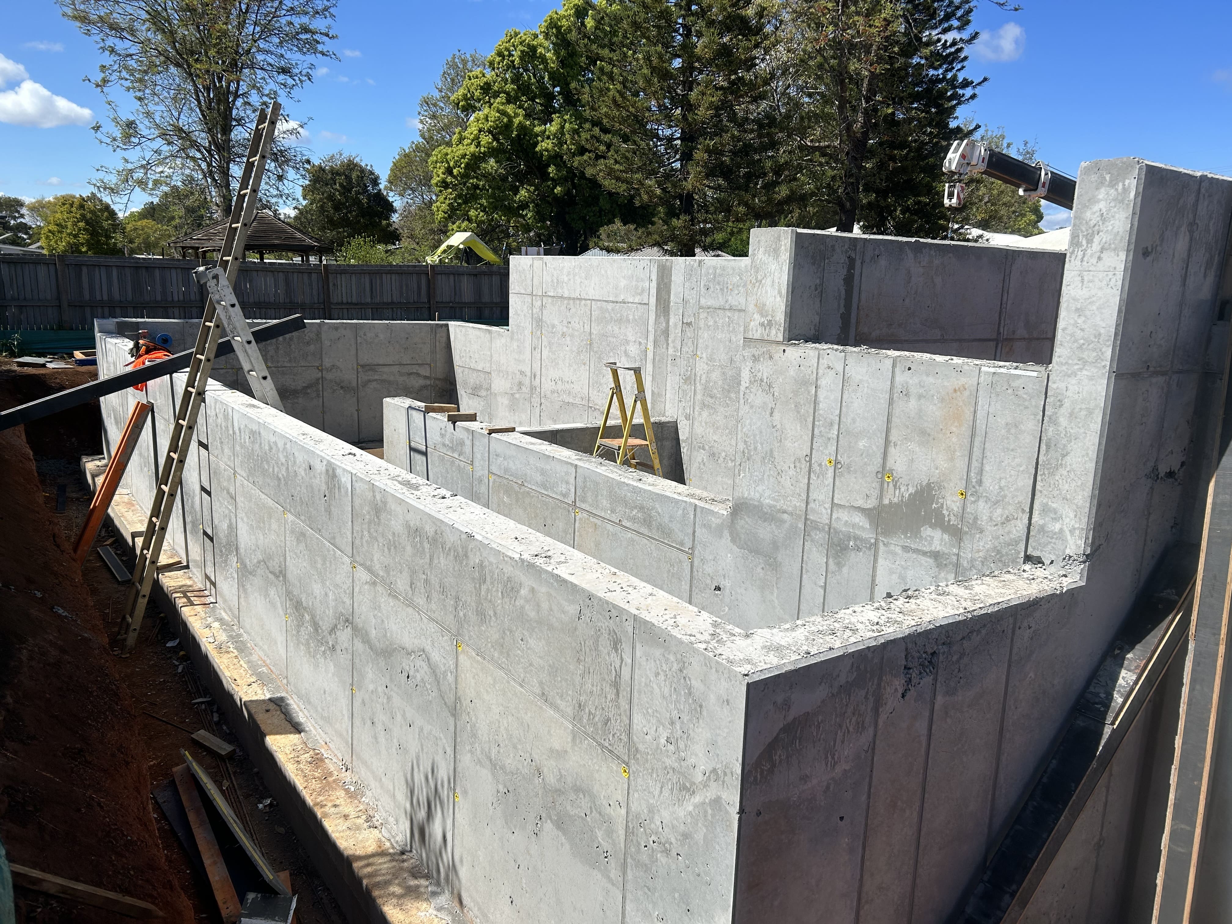 D&T Construction Group team working on a construction project in progress