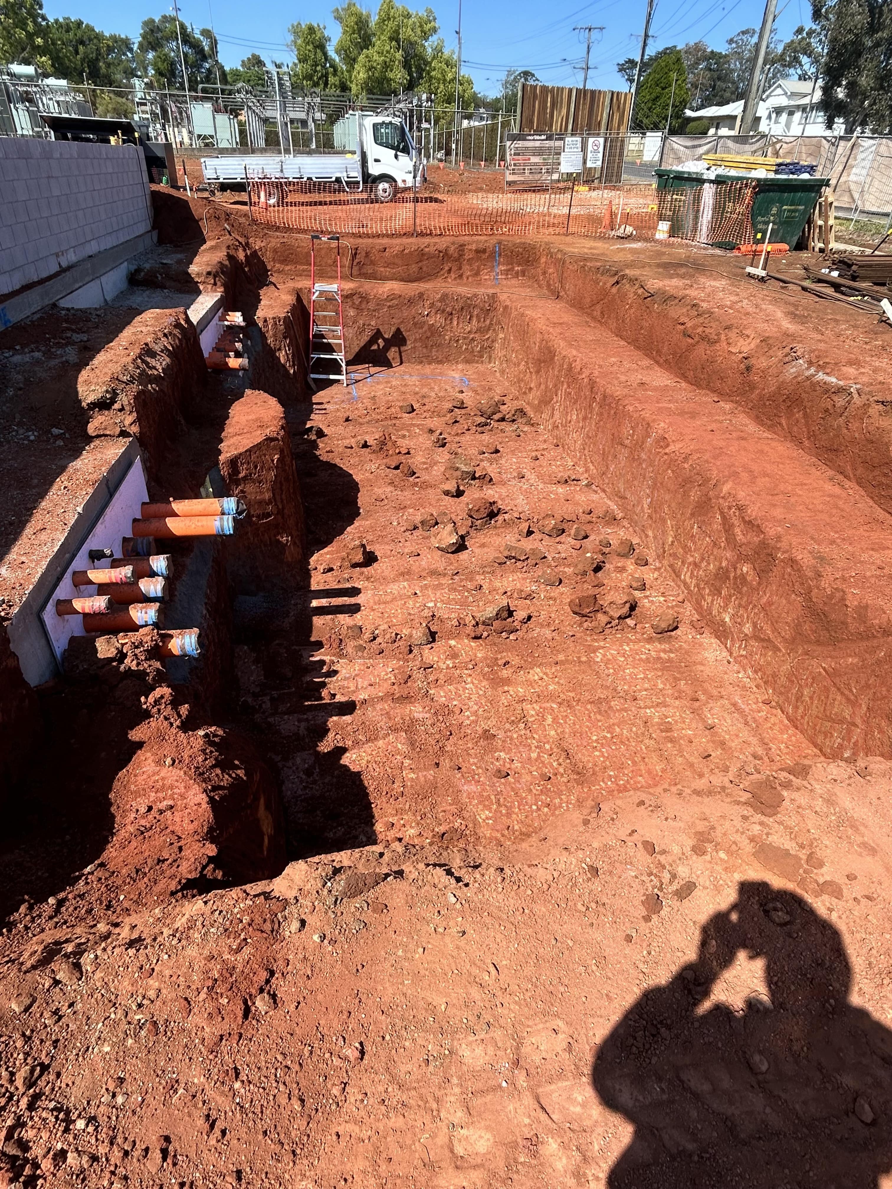 D&T Construction Group team working on a construction project in progress