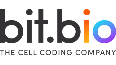BitBio logo with colorful gradient on 'bio' letters in the word BitBio.