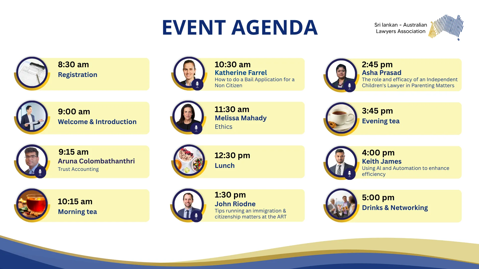Agenda and speaker line-up for SALA CPD Day 2025