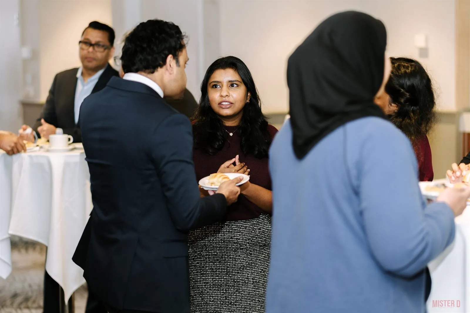 Attendees having morning tea at SALA CPD Day 2025