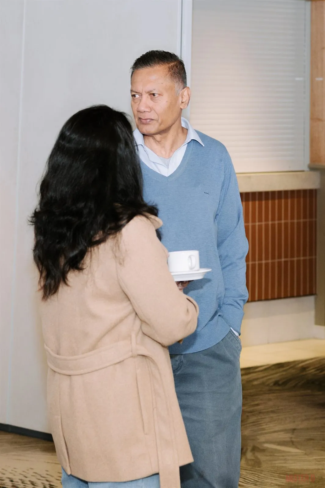 Attendees chatting over coffee at SALA CPD Day 2025