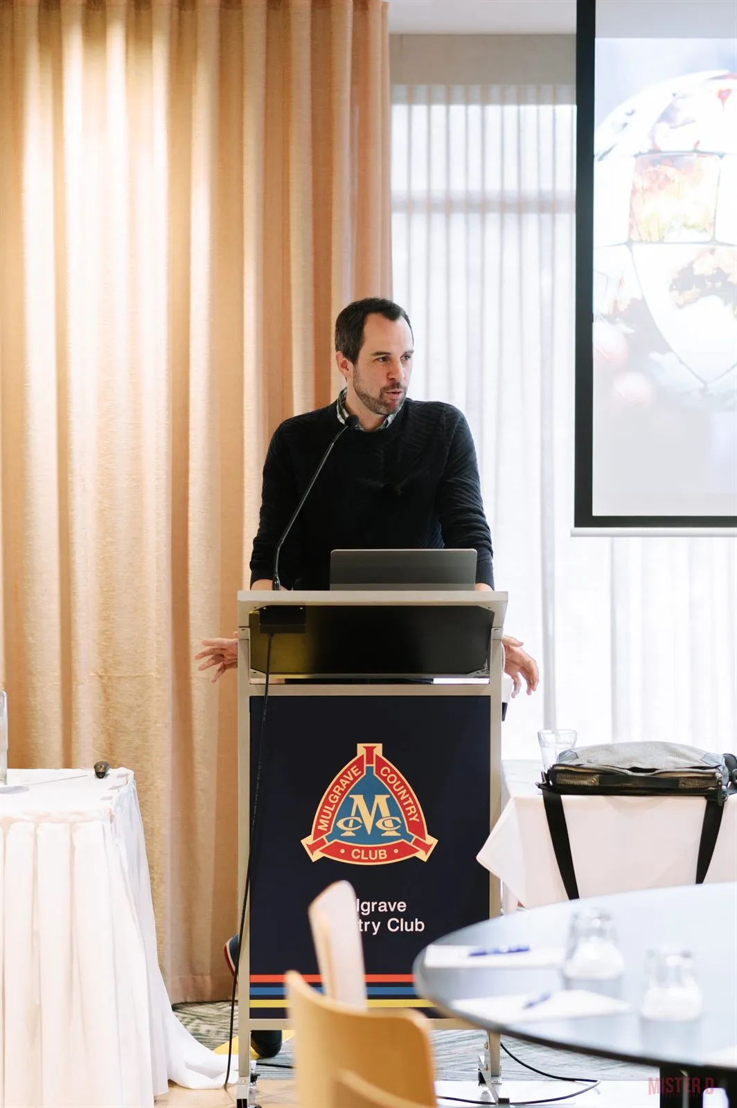 John Riodne presenting at SALA CPD Day 2025
