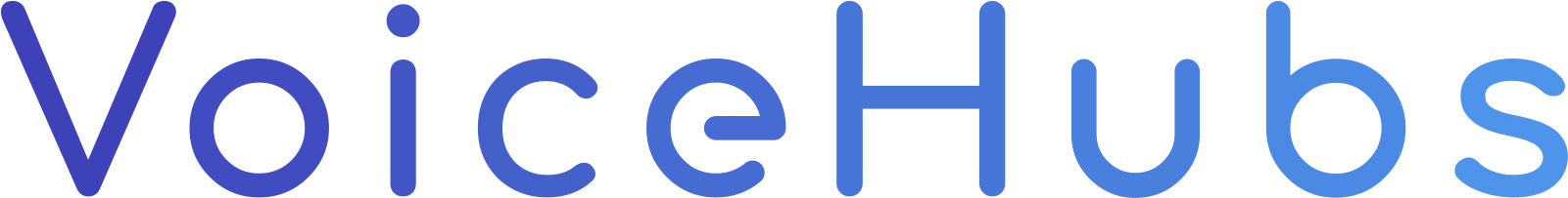 Voicehubs logo colour