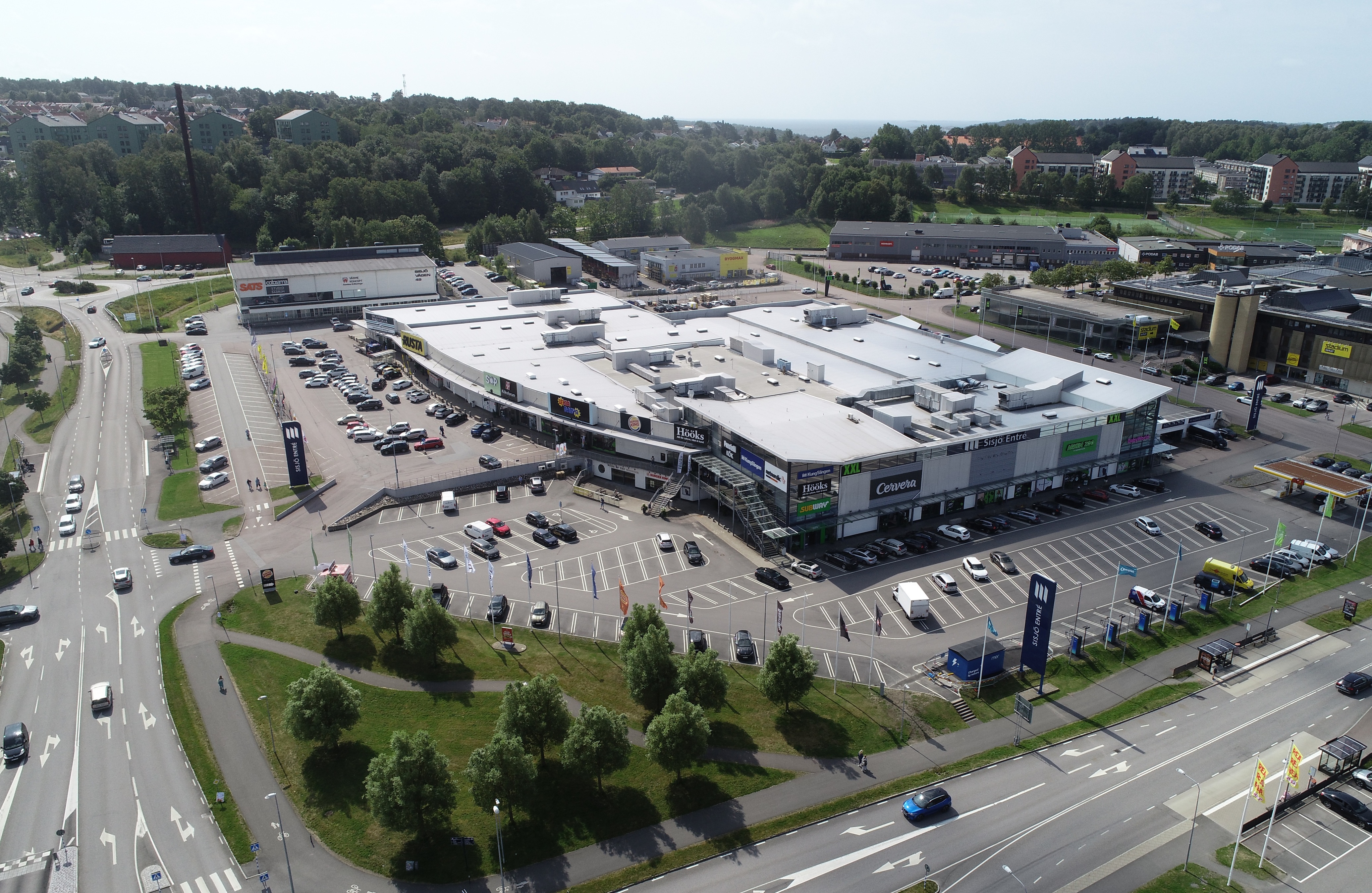 Externhandelsfastighet i ett av Sveriges främsta handelsområden