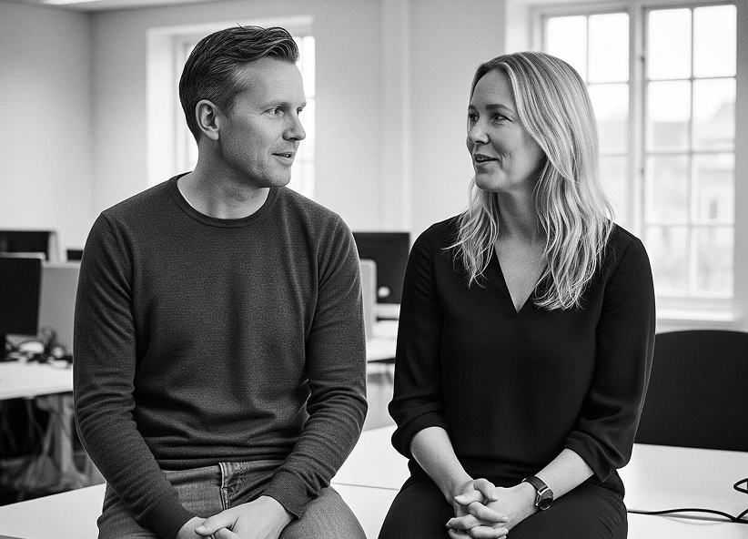 Sænker kundens modstand og gør det lettere at starte dialog.