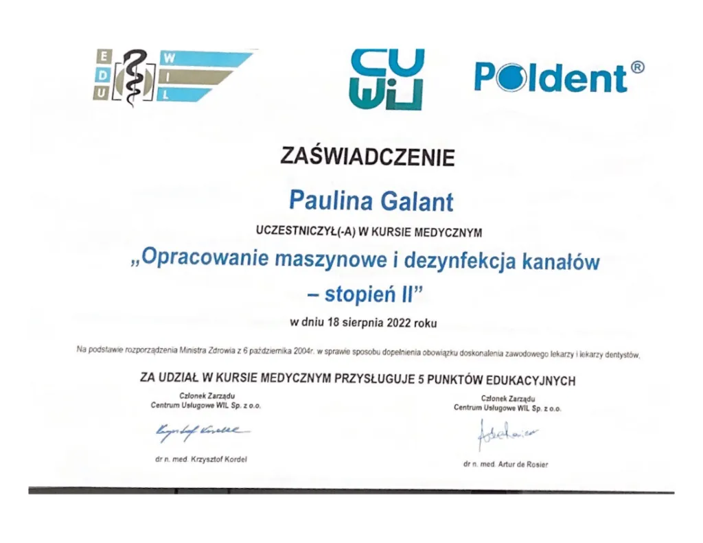 certyfikat-opracowanie-kanalow-stopien-2-paulina-galant-krakow