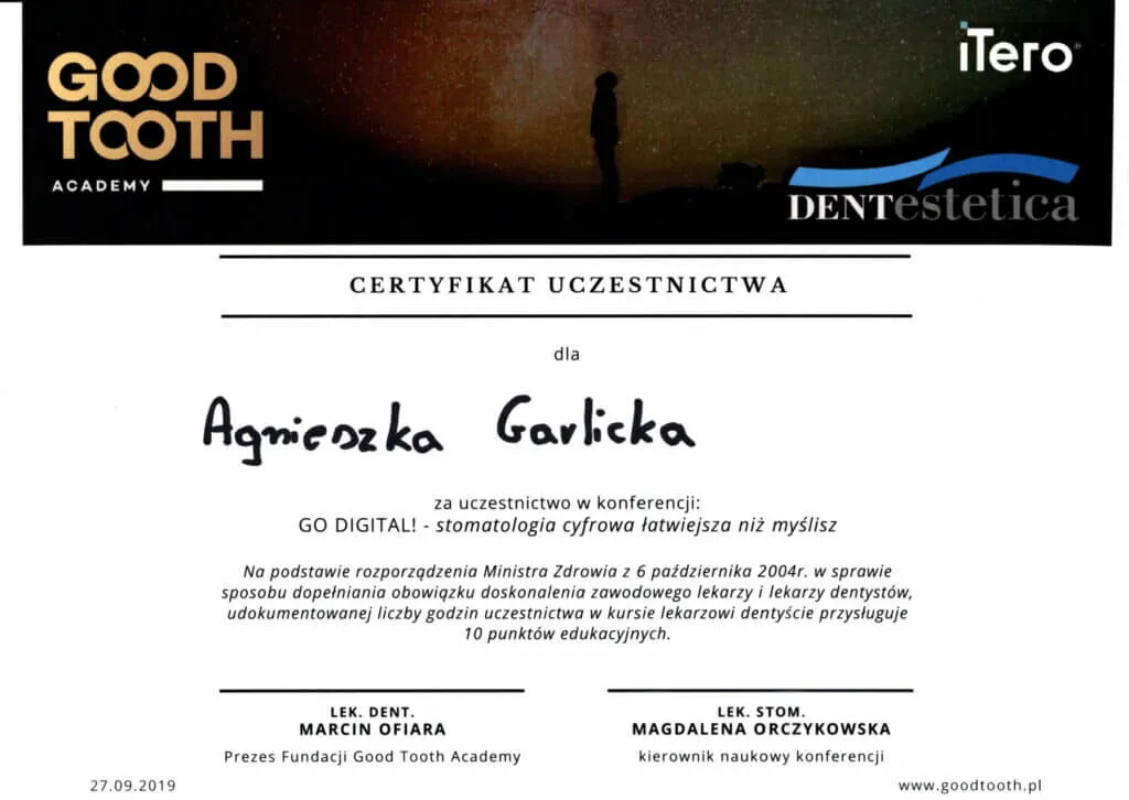 agnieszka-garlicka-stomatologia-cyfrowa-krakow-wrzesien-2019