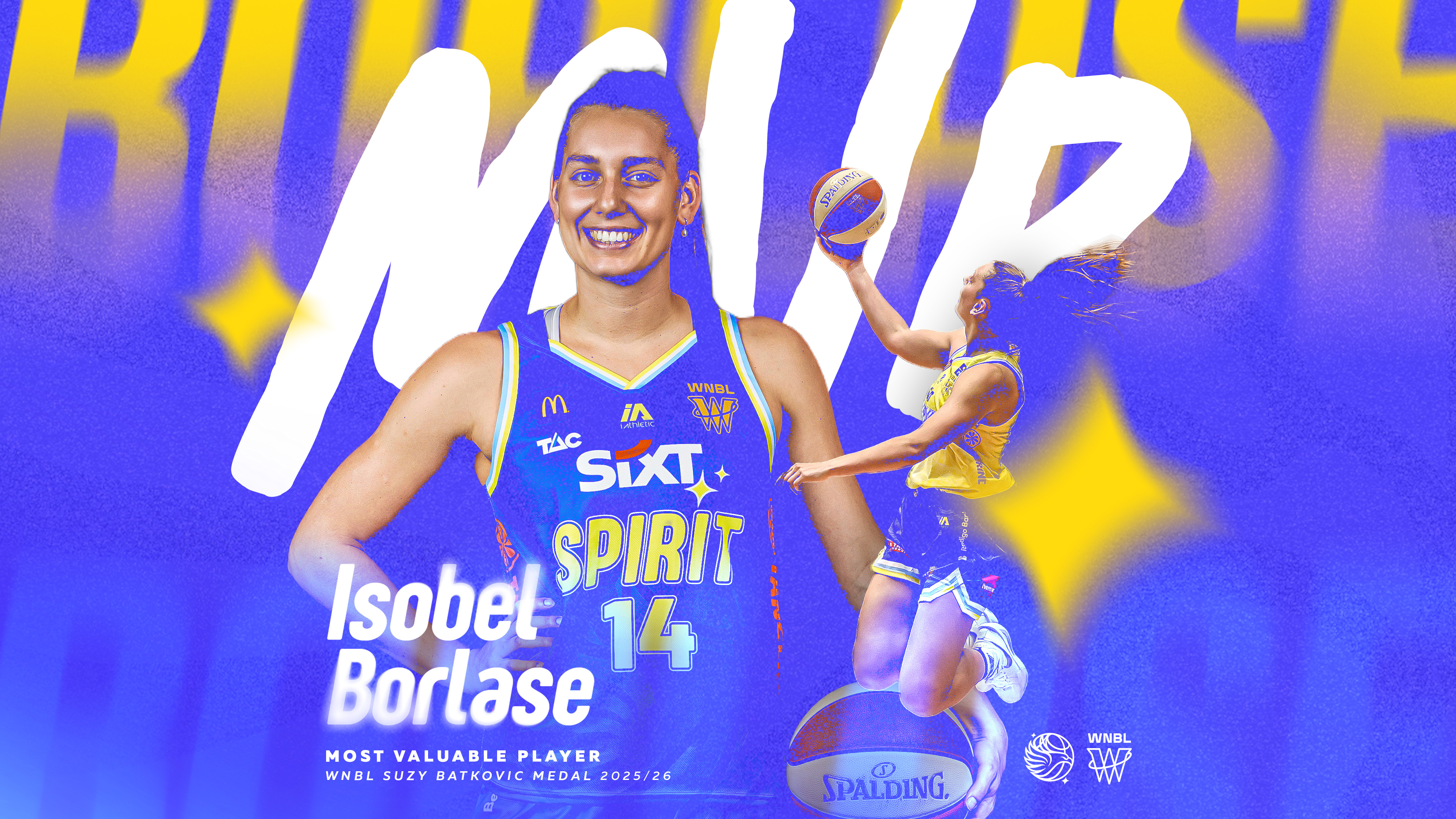 Borlase headlines Spirit success at WNBL Awards