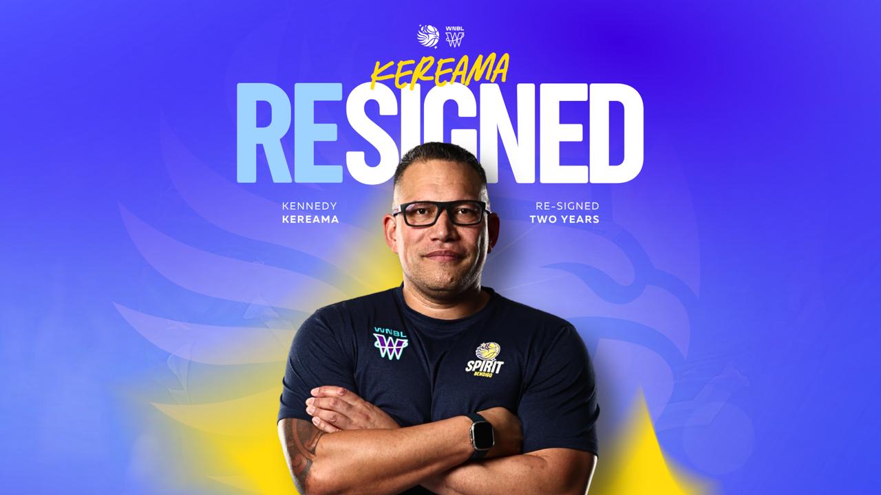 Kennedy Kereama re‑signs as head coach of the Bendigo Spirit