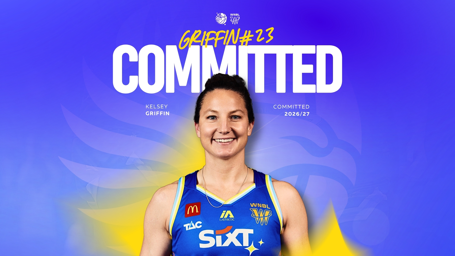Griffin re-commits to Spirit for WNBL27