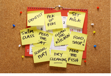 A calendar with notes on itAI-generated content may be incorrect.