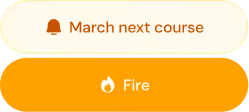 POS kitchen buttons to march the next course and fire an order