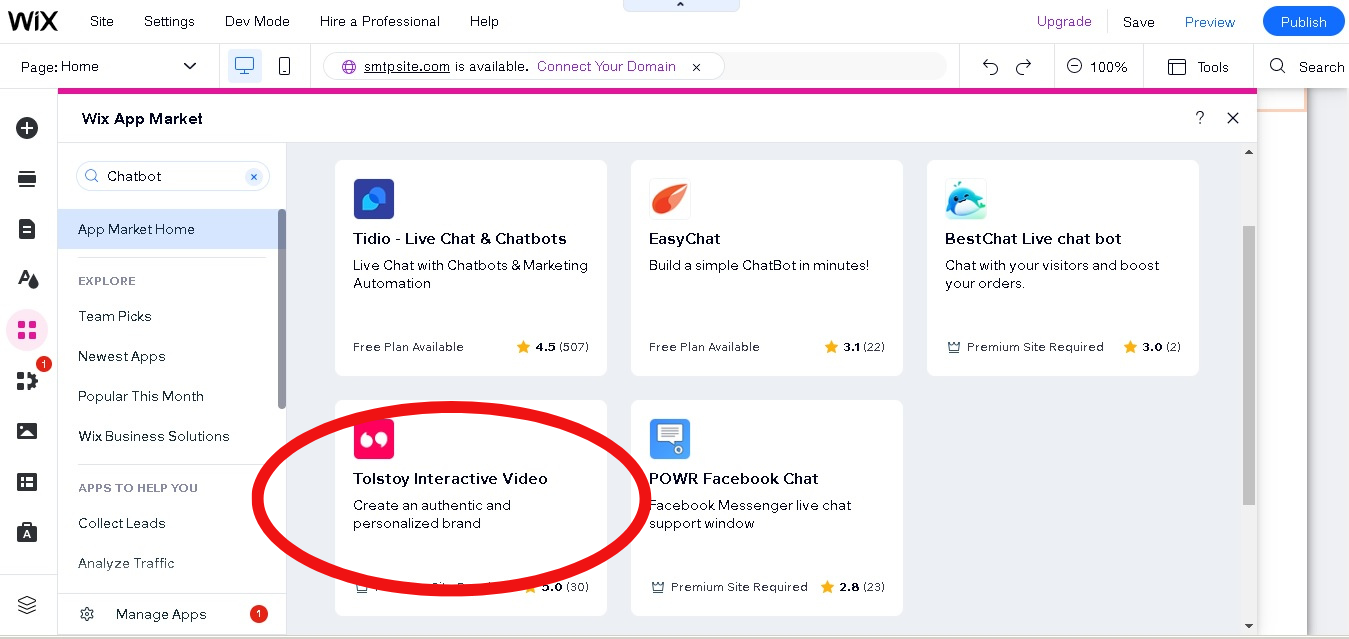 choose chatbot