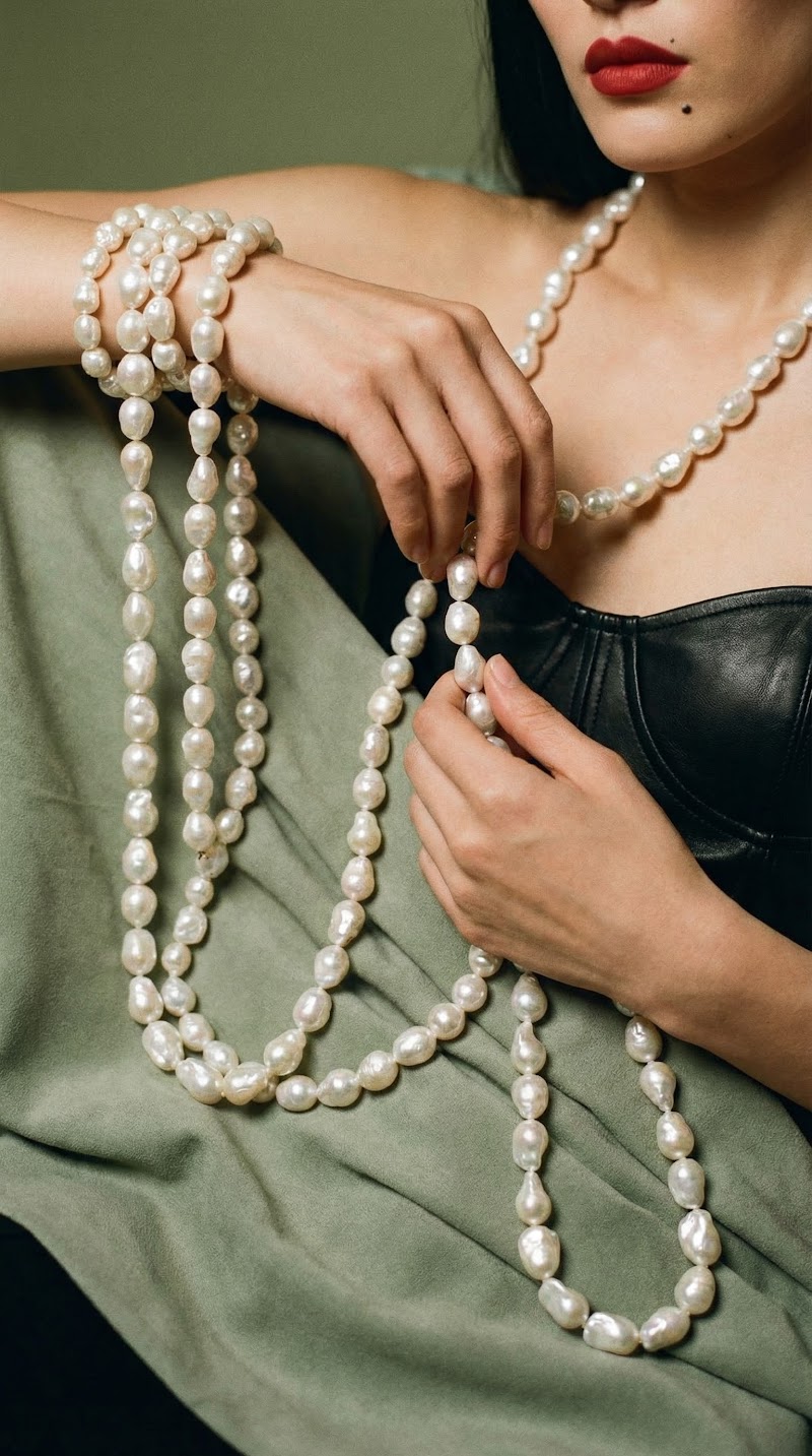 Jewelry editorial styled shot