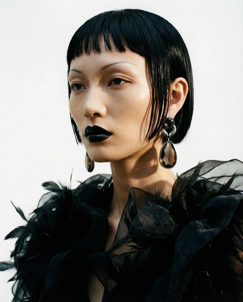 Jewelry editorial chunky earrings