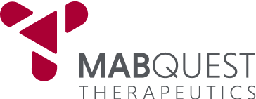 The logo for the mabquests therapeutics.