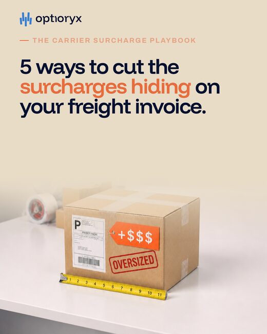 The Carrier Surcharge Playbook cover