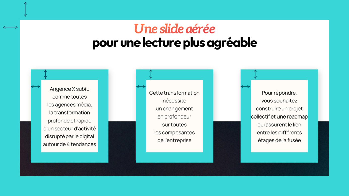 Histoires de Slides - diapositive tirée de notre support de formation