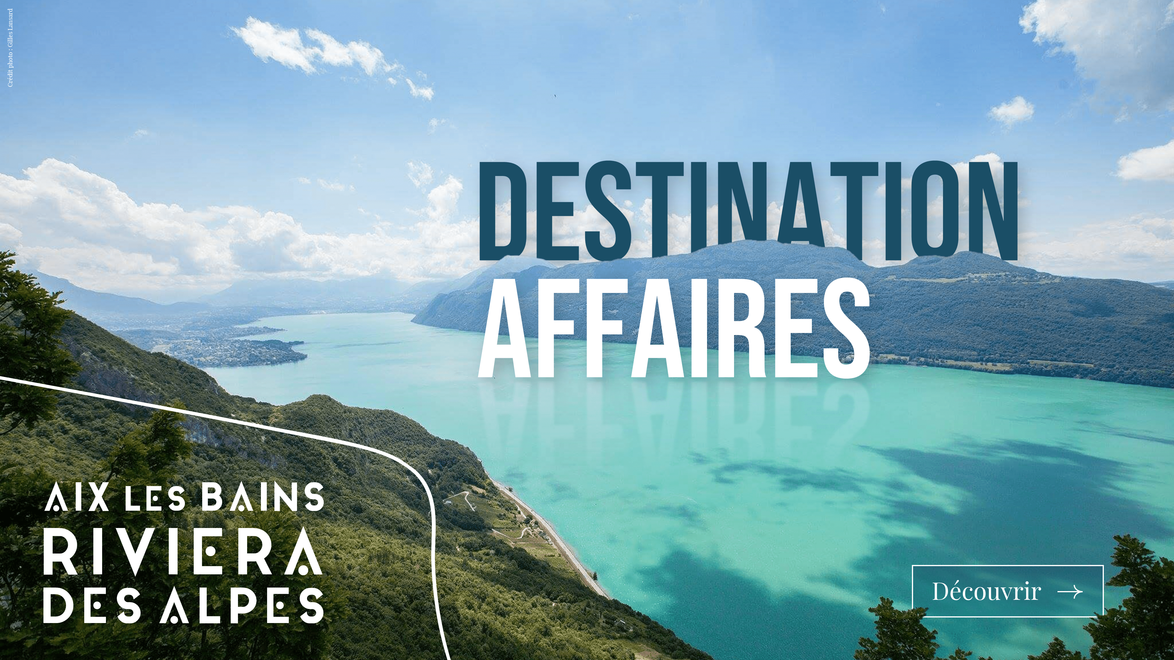 Exemple de slide réalisée par l'Agence PowerPoint Histoires de Slides pour l'entreprise Aix-les-Bains Riviera des Alpes