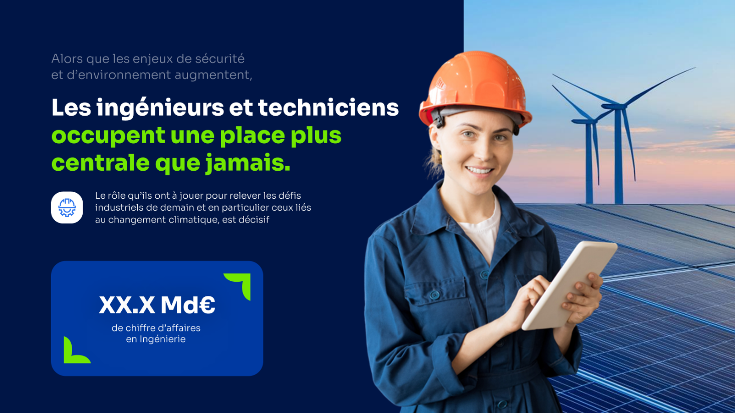 Exemple de slide réalisée par l'Agence PowerPoint Histoires de Slides pour l'entreprise Sofren - présentation marque employeur