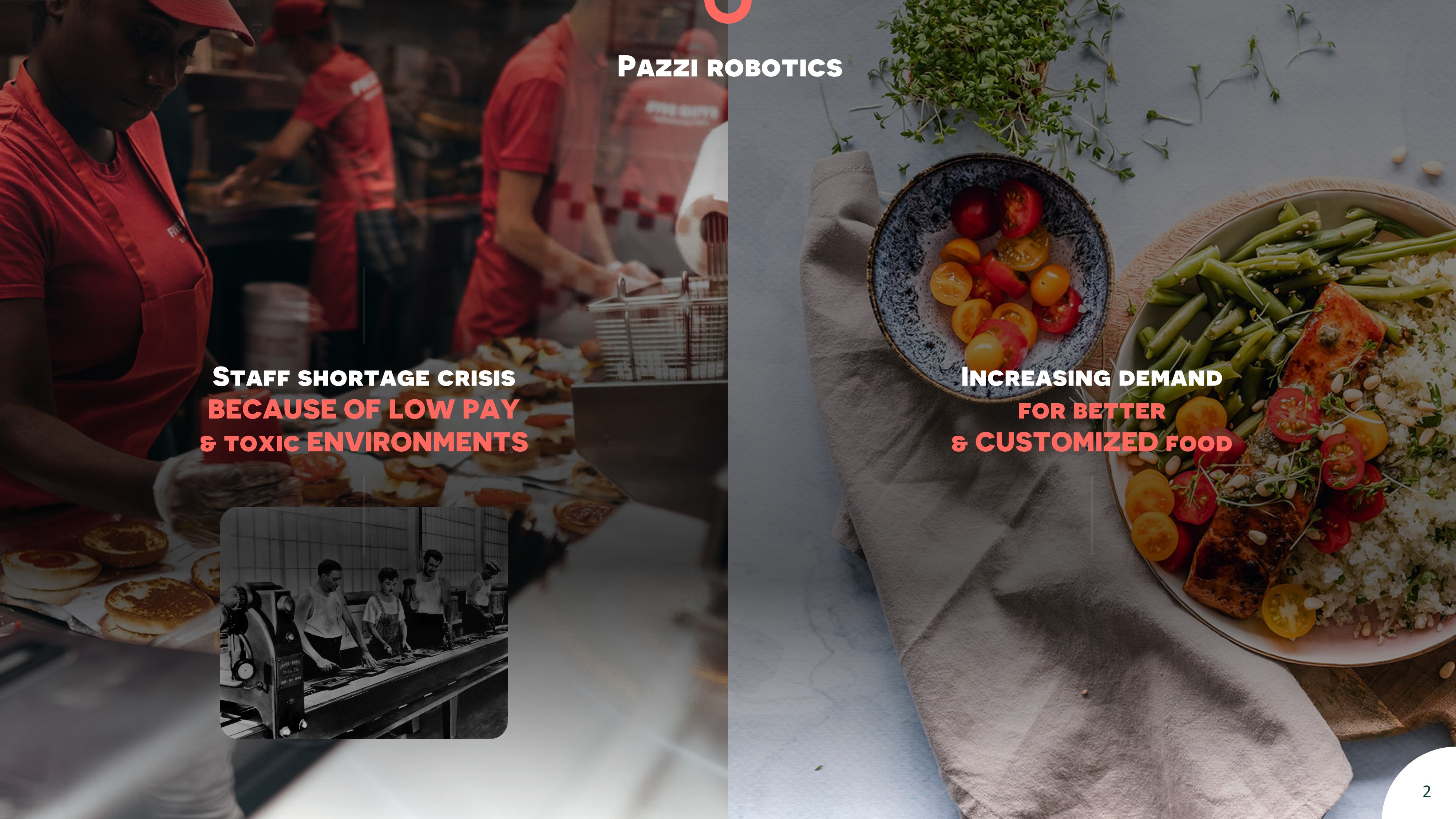 Exemple de slide réalisée par l'agence PowerPoint Histoires de Slides pour la startup Pazzi - Pitch Deck
