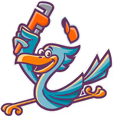 Road Runner Plumbing & Air - mascot