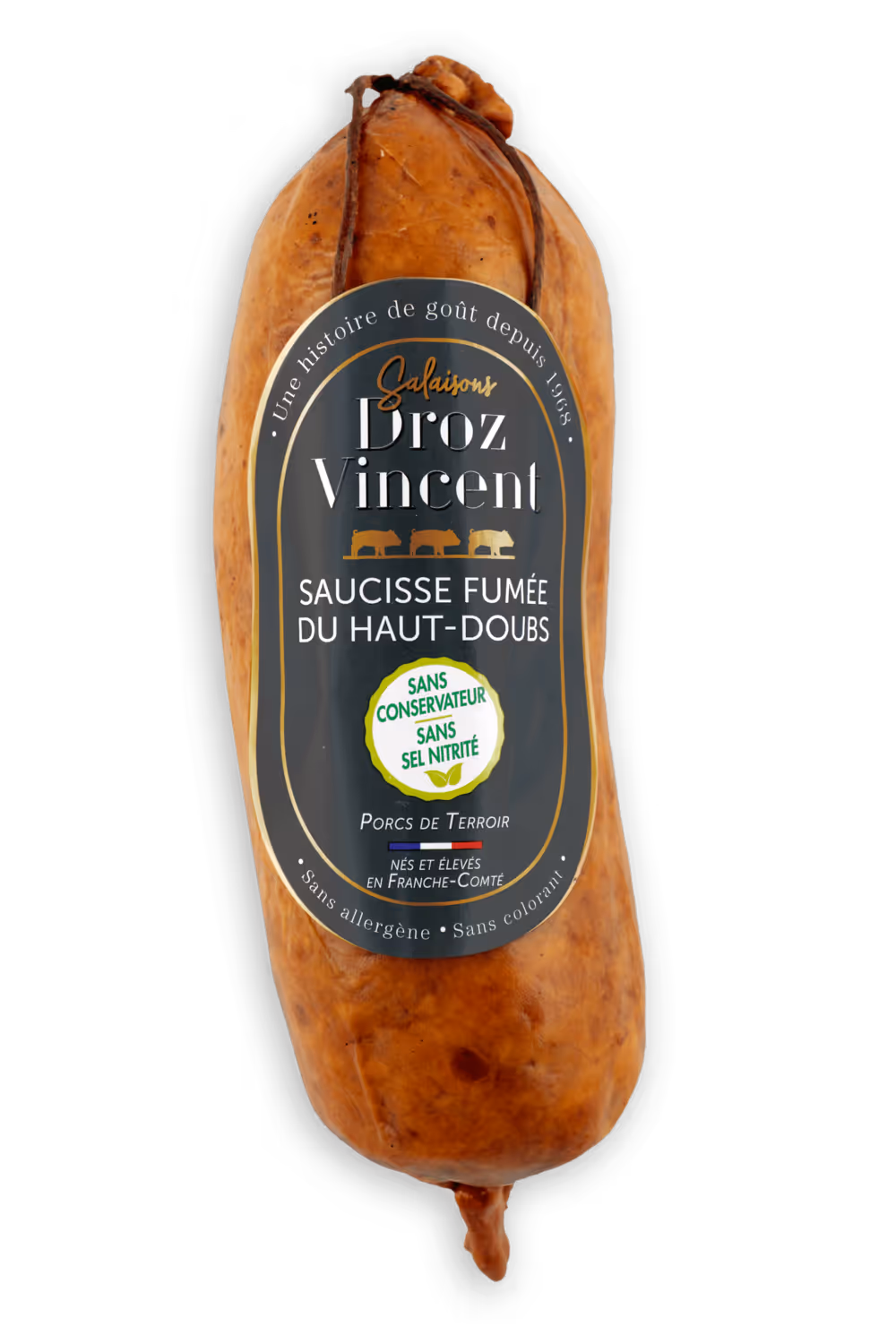 Saucisse fumée du Haut-Doubs