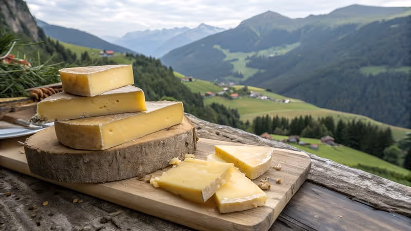 Plateau de dégustation avec comté affiné 36 mois et plus