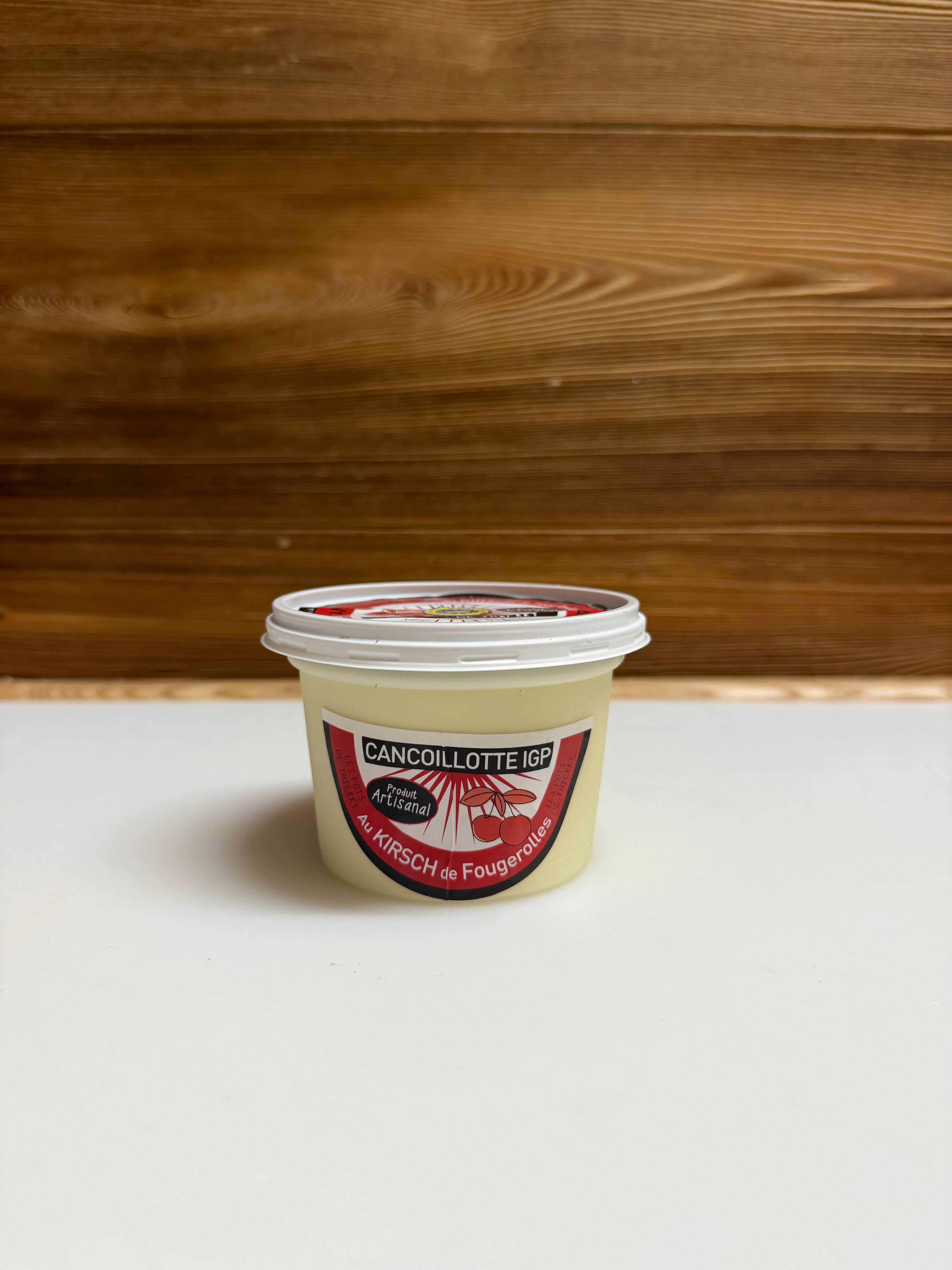 Cancoillotte au kirsch de Fougerolles