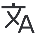 Icon für KI-gestützte Übersetzung – automatische, mehrsprachige Produktdaten für internationale Onlineshops.
