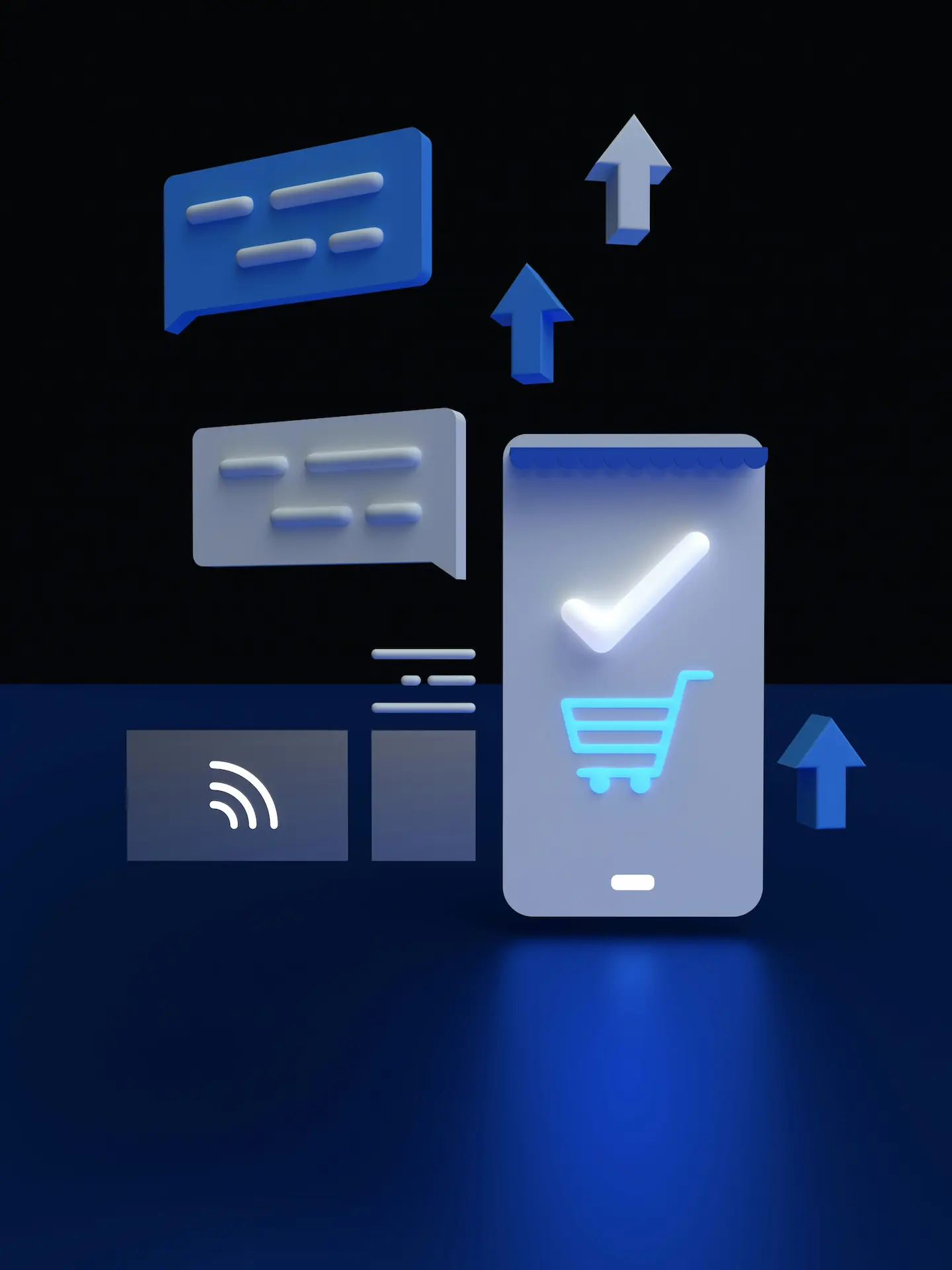 Application mockup graphic