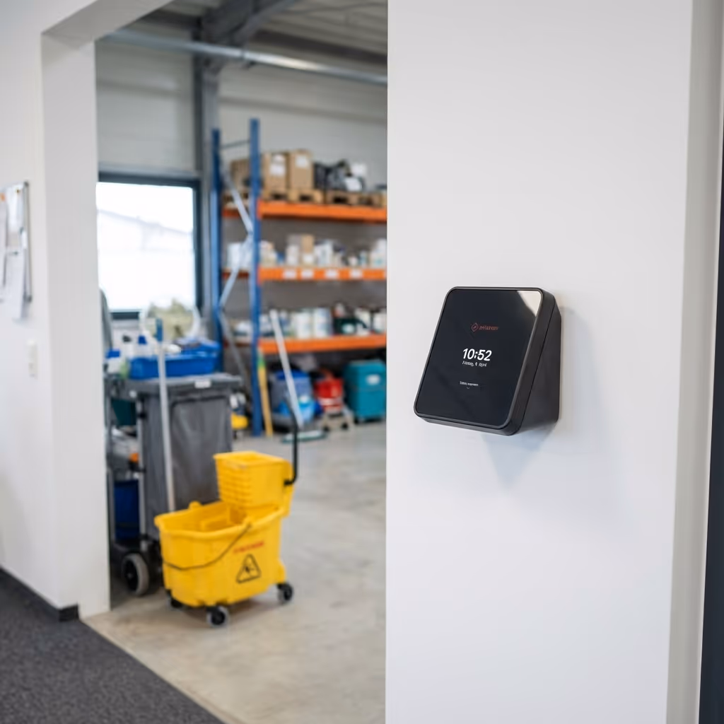 Bild zeigt Referenz-CEO und Team für die Branchen-Landingpage von Zeitstrom: Gebäudereinigung