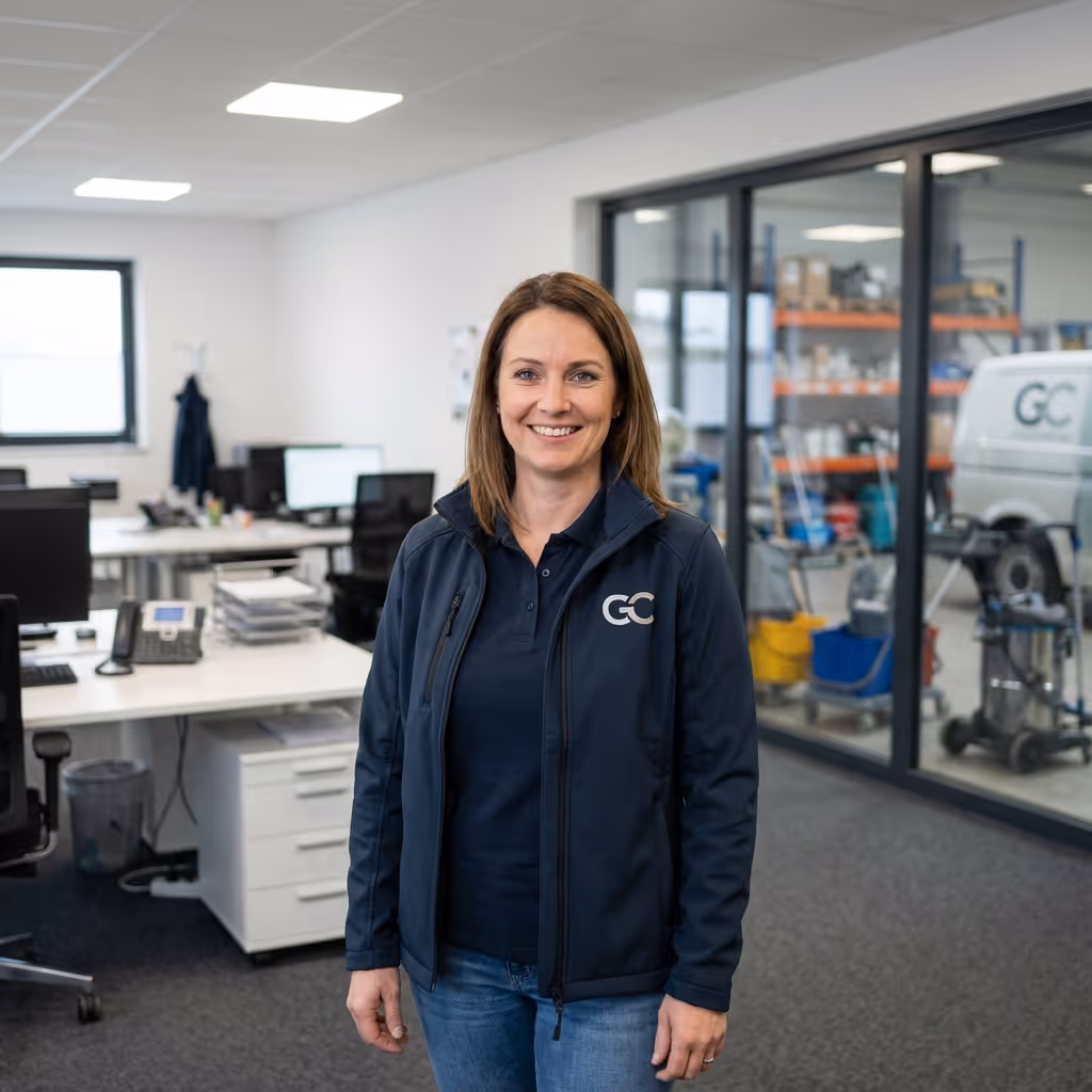 Bild zeigt Referenz-CEO für die Branchen-Landingpage von Zeitstrom: Gebäudereinigung