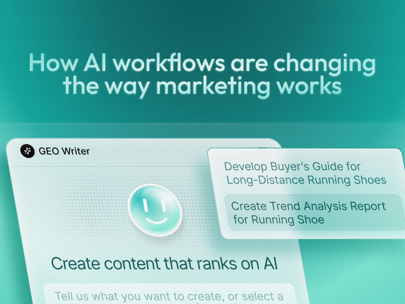 How AI workflows are changing the way marketing works