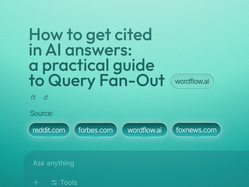 How to get cited in AI answers: a practical guide to Query Fan-Out