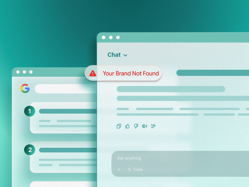 Why Your Brand Ranks on Google but Does Not Show Up in AI Answers