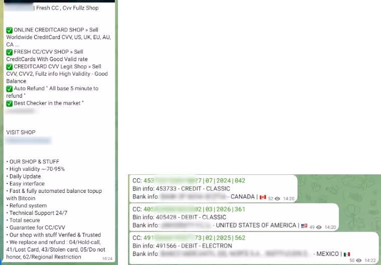 FraudAction dark web monitoring