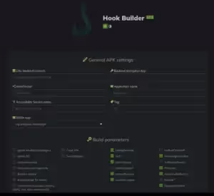Hook Builder Panel