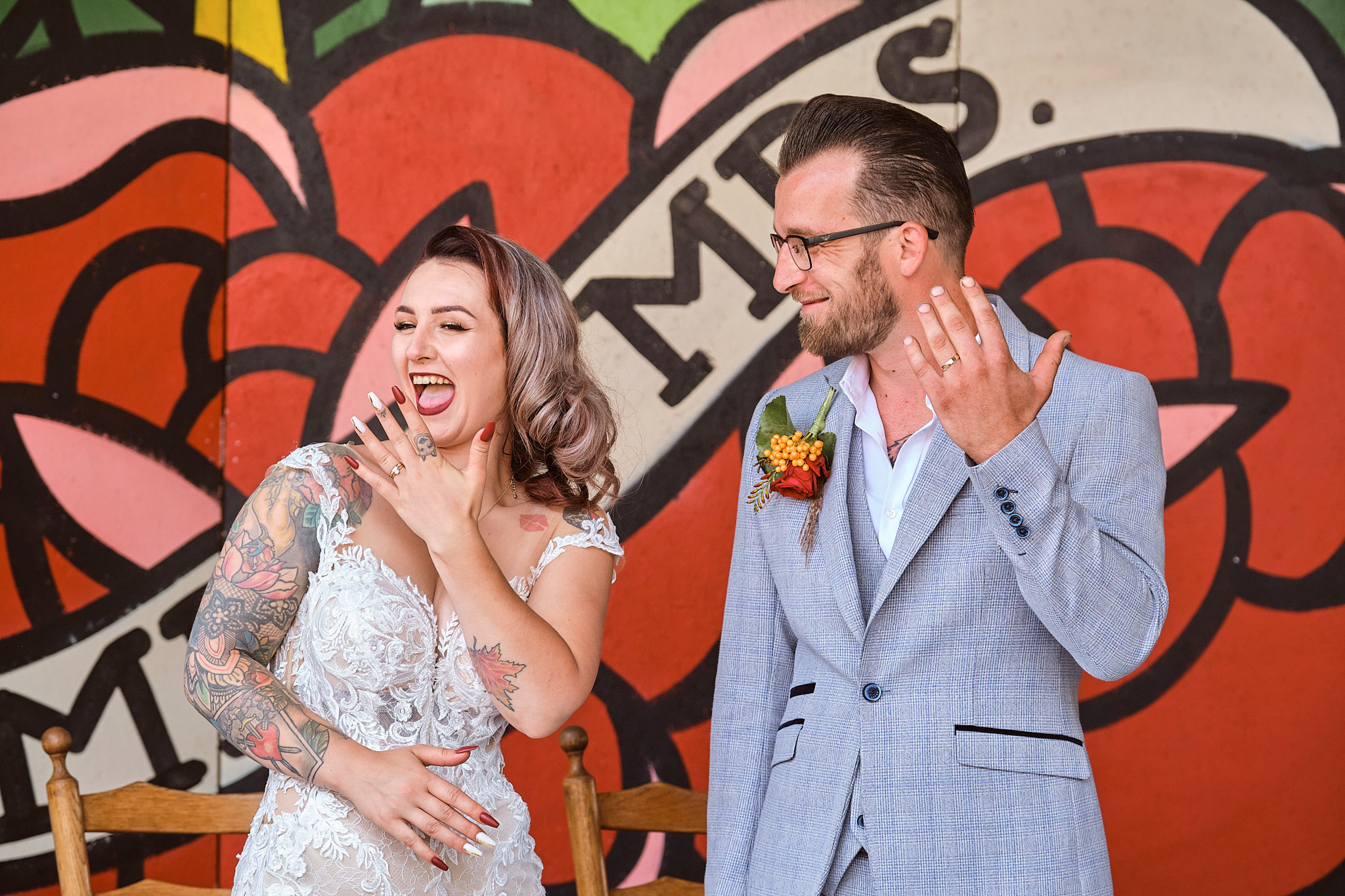 ja woord- trouwfotograaf