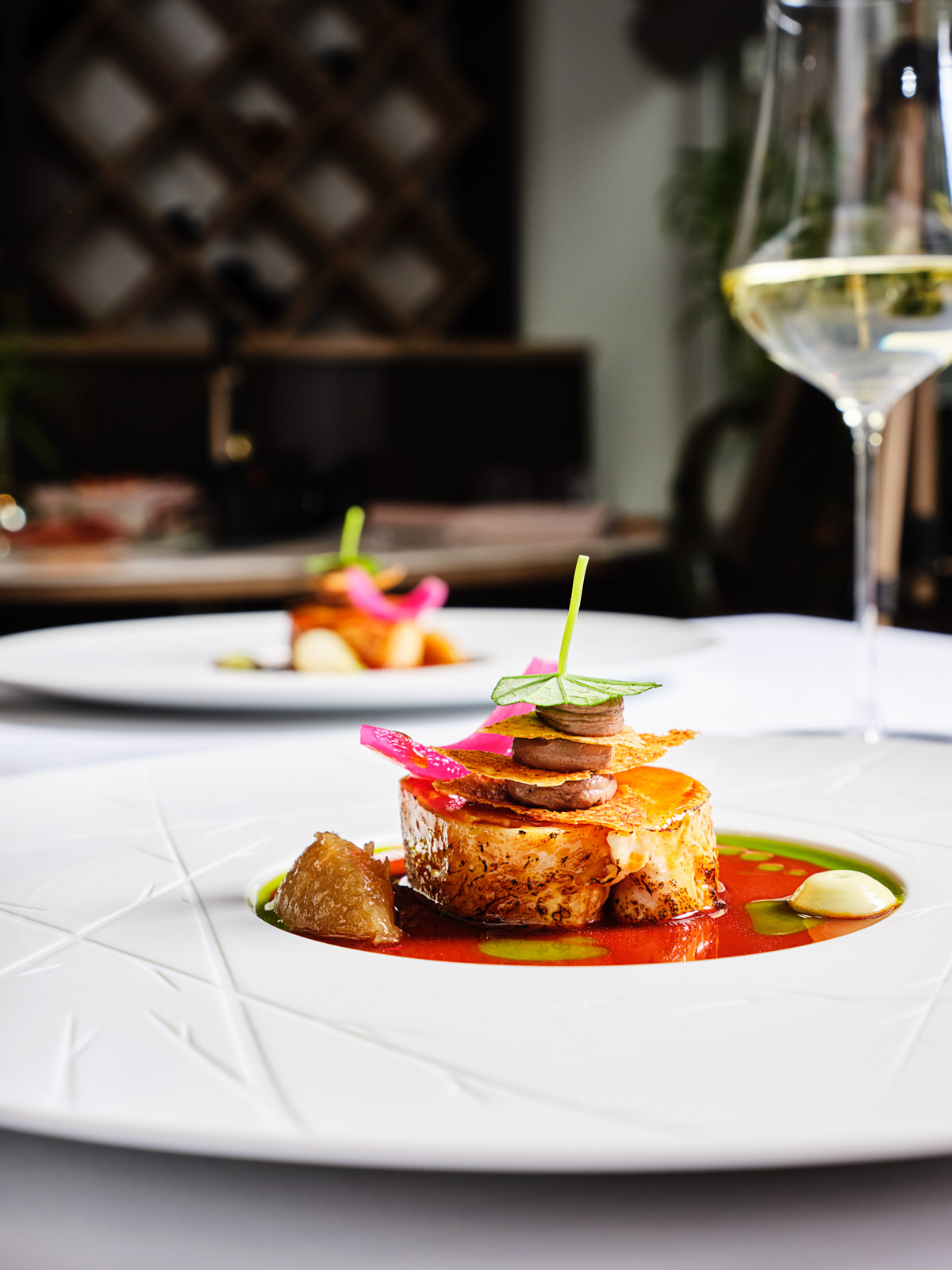 smaakvolle gerechtsfotografie voor sterrenrestaurant