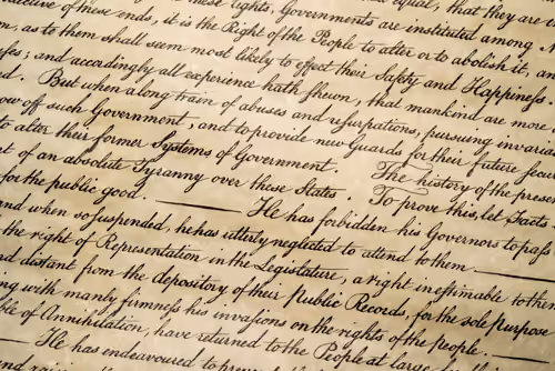 The Declaration as a Constitution