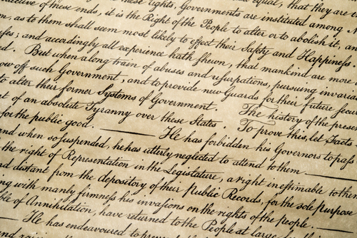 The Declaration as a Constitution 