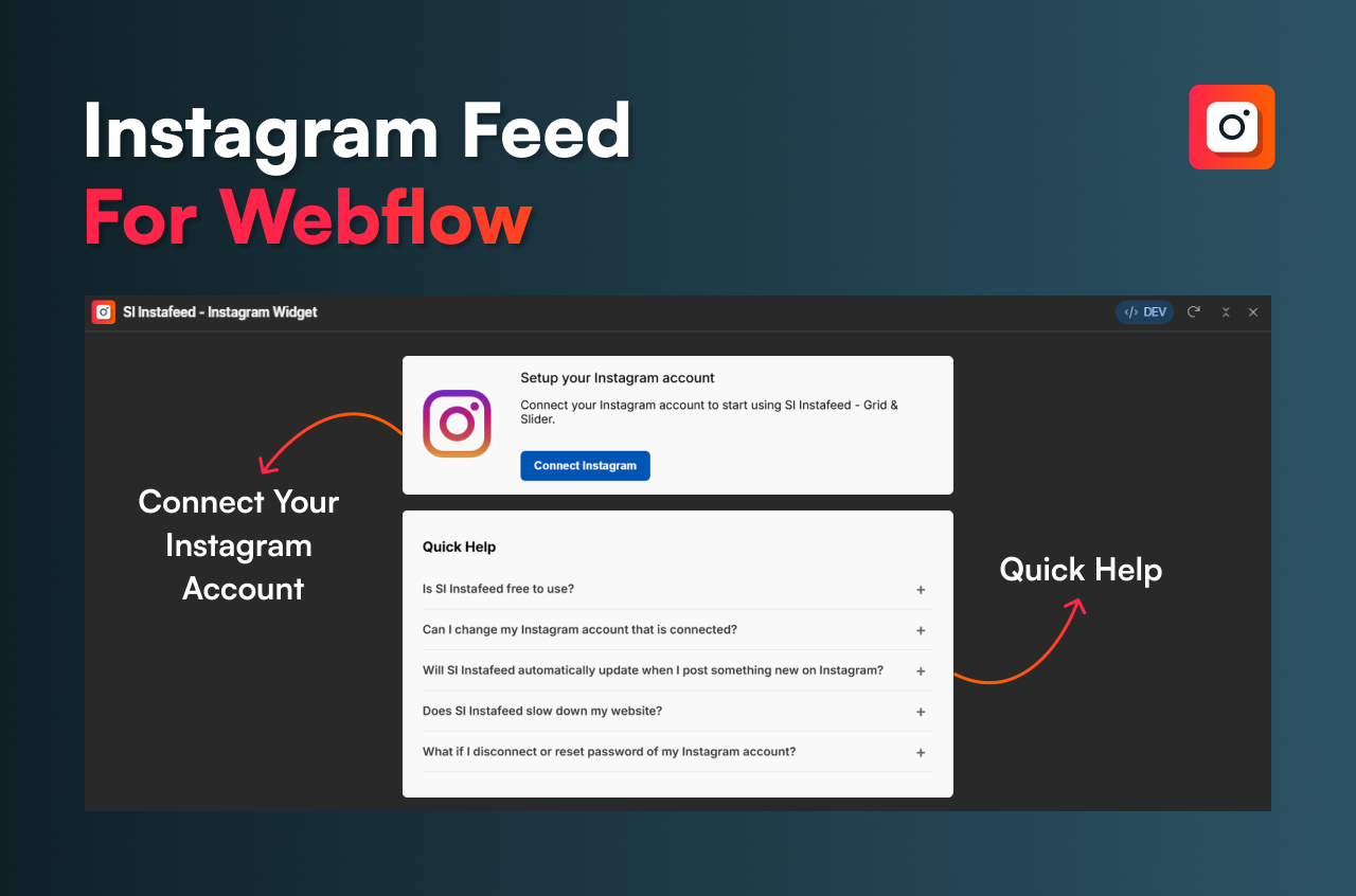 SI Instafeed Connect Box