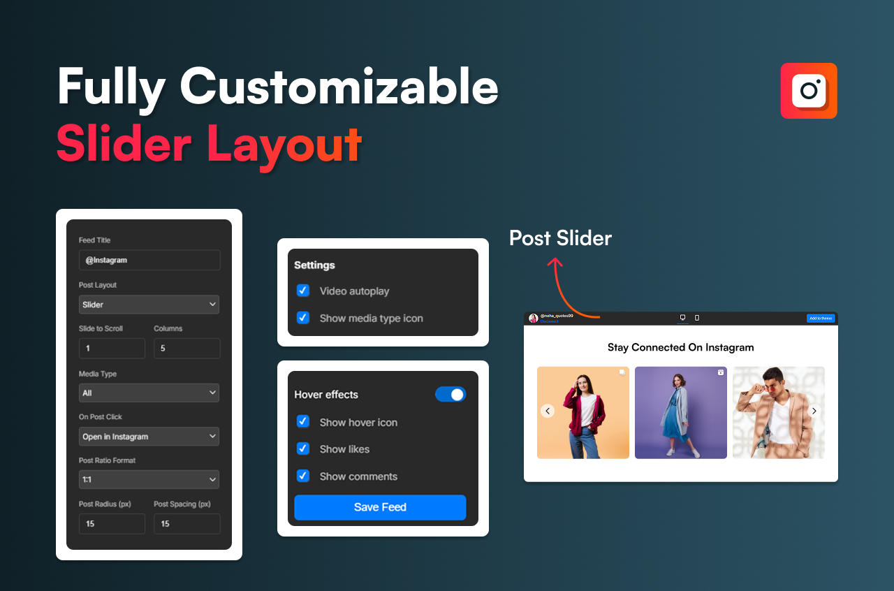 SI Instafeed Slider