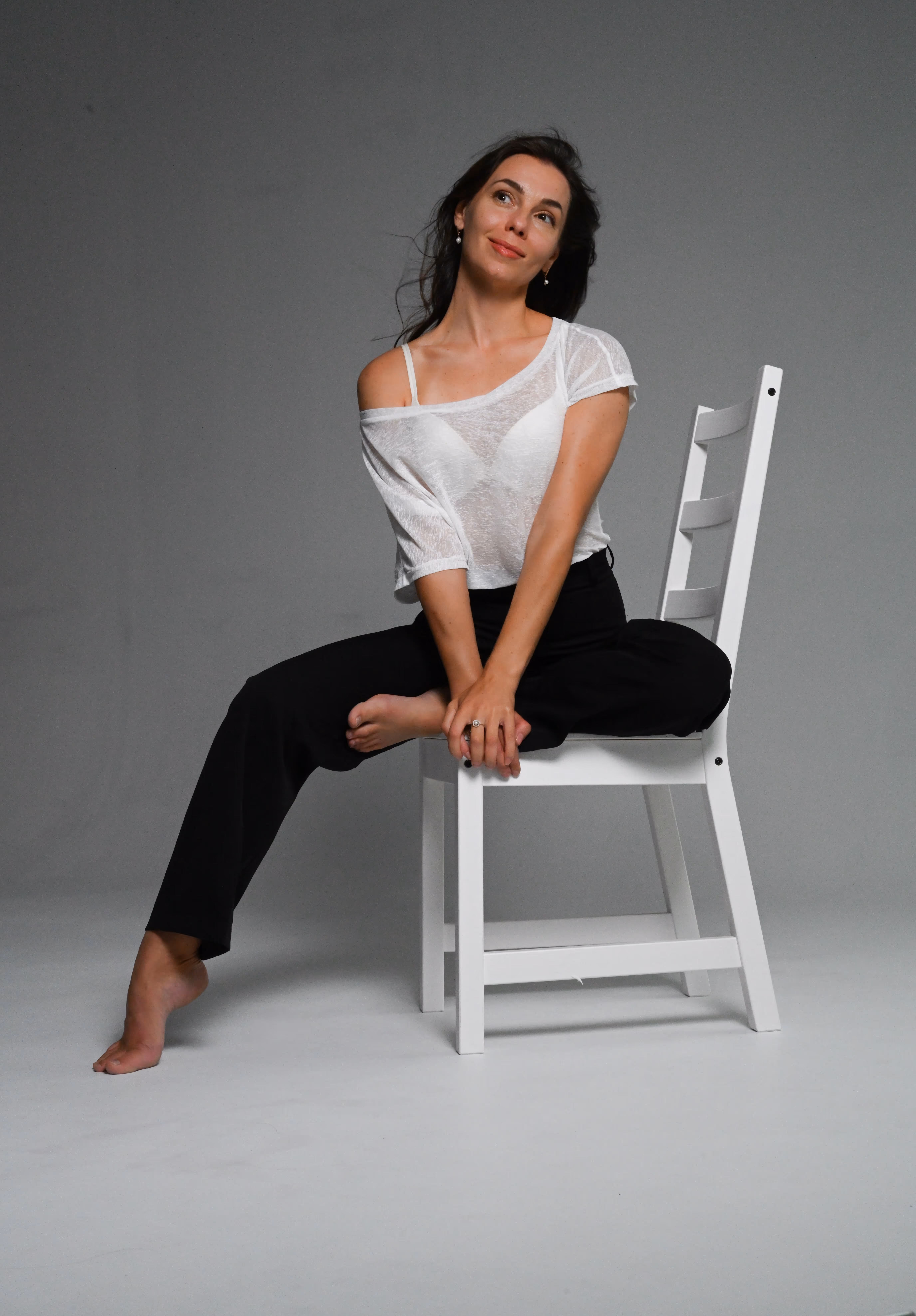 Indoor photo session at Dieppe photography studio