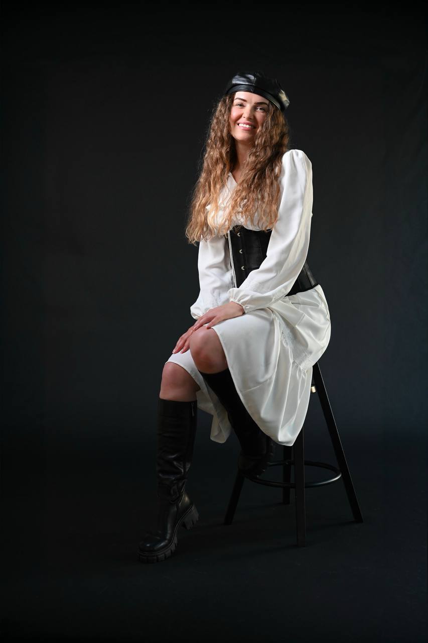 Indoor photo session at Dieppe photography studio