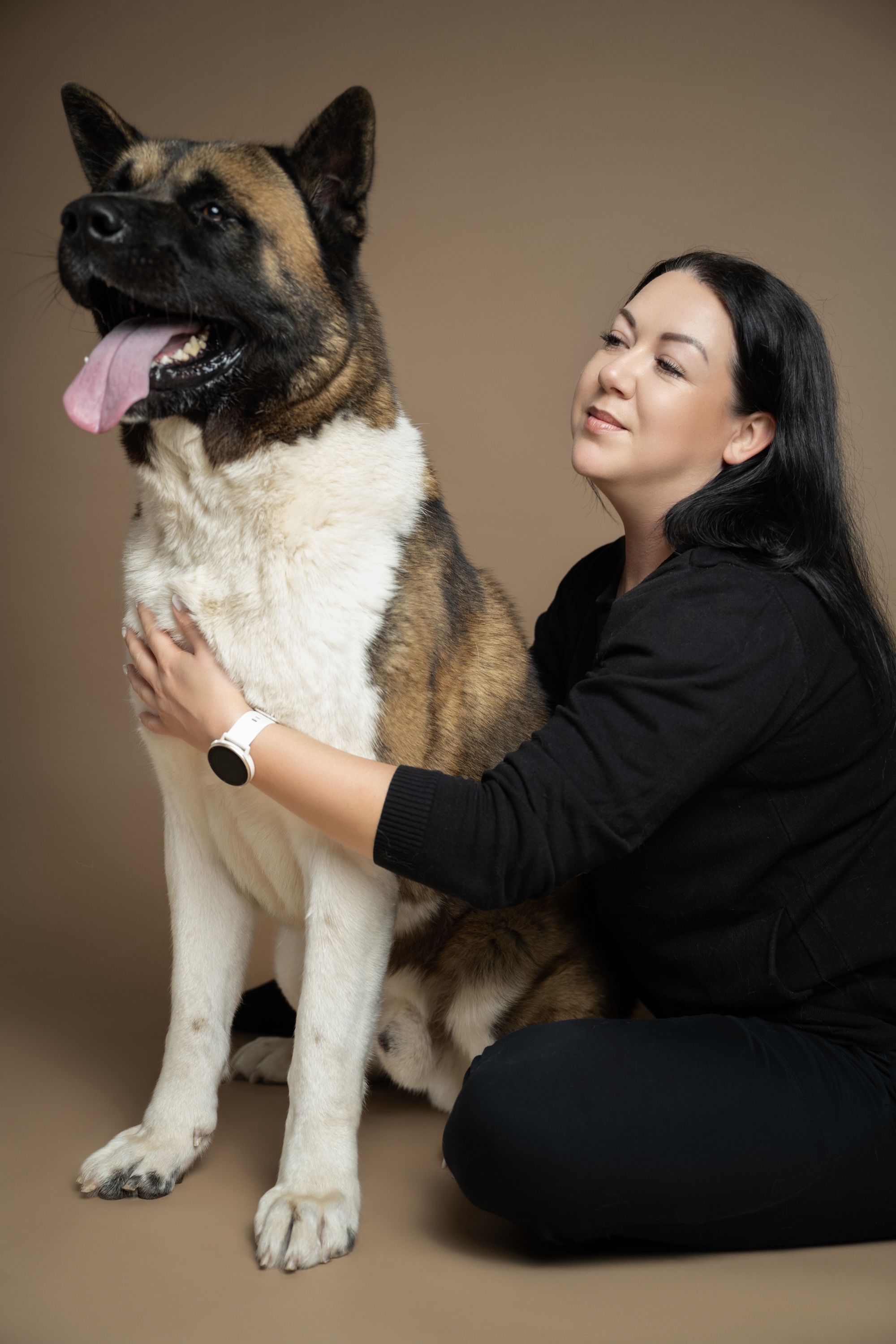 A cute pet photo session at Dieppe photo studio