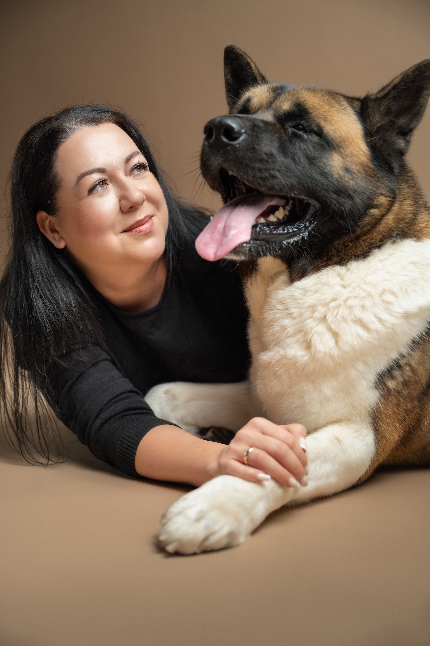 Pet photo session with professional photographer