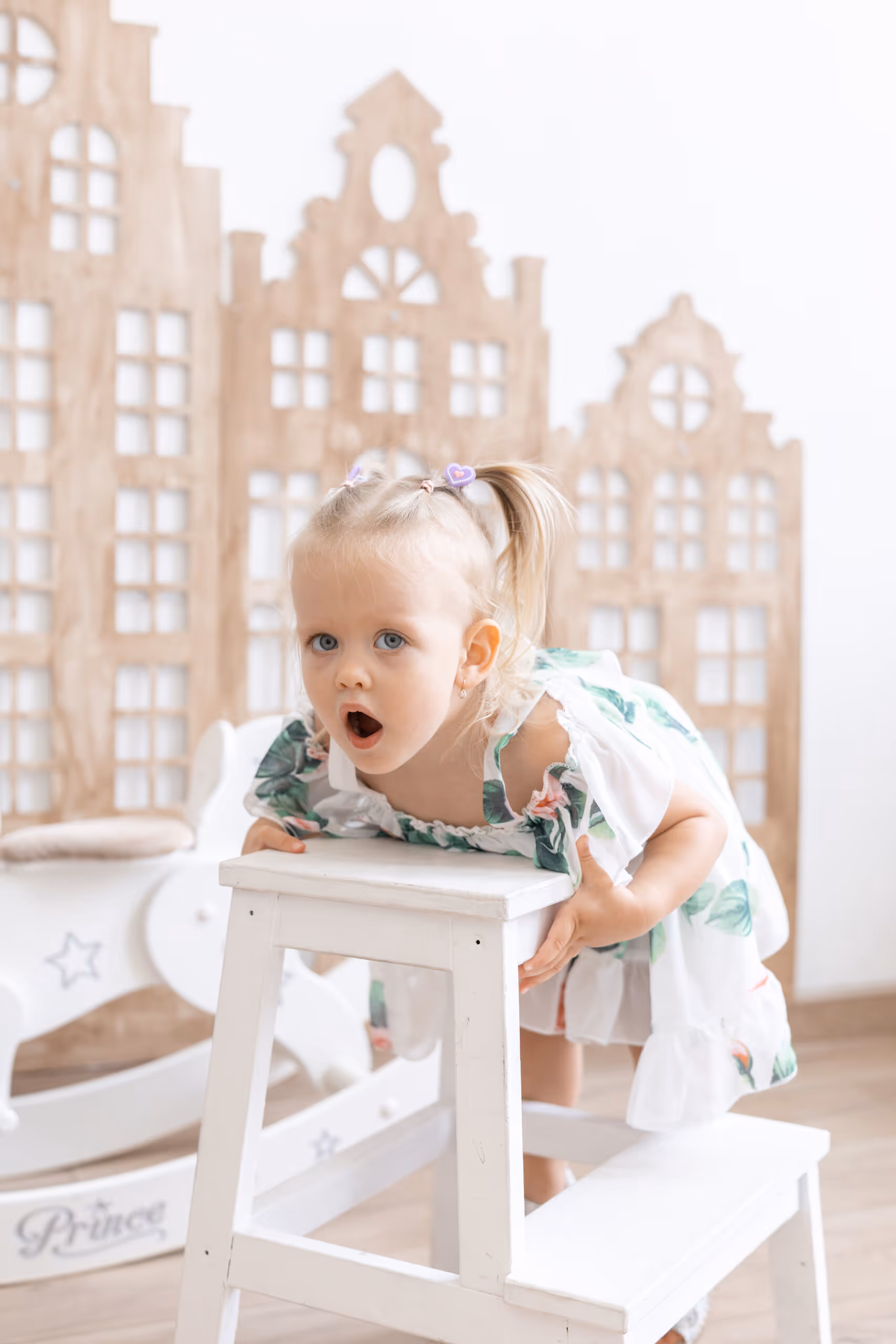 Indoor photo session at Dieppe photography studio